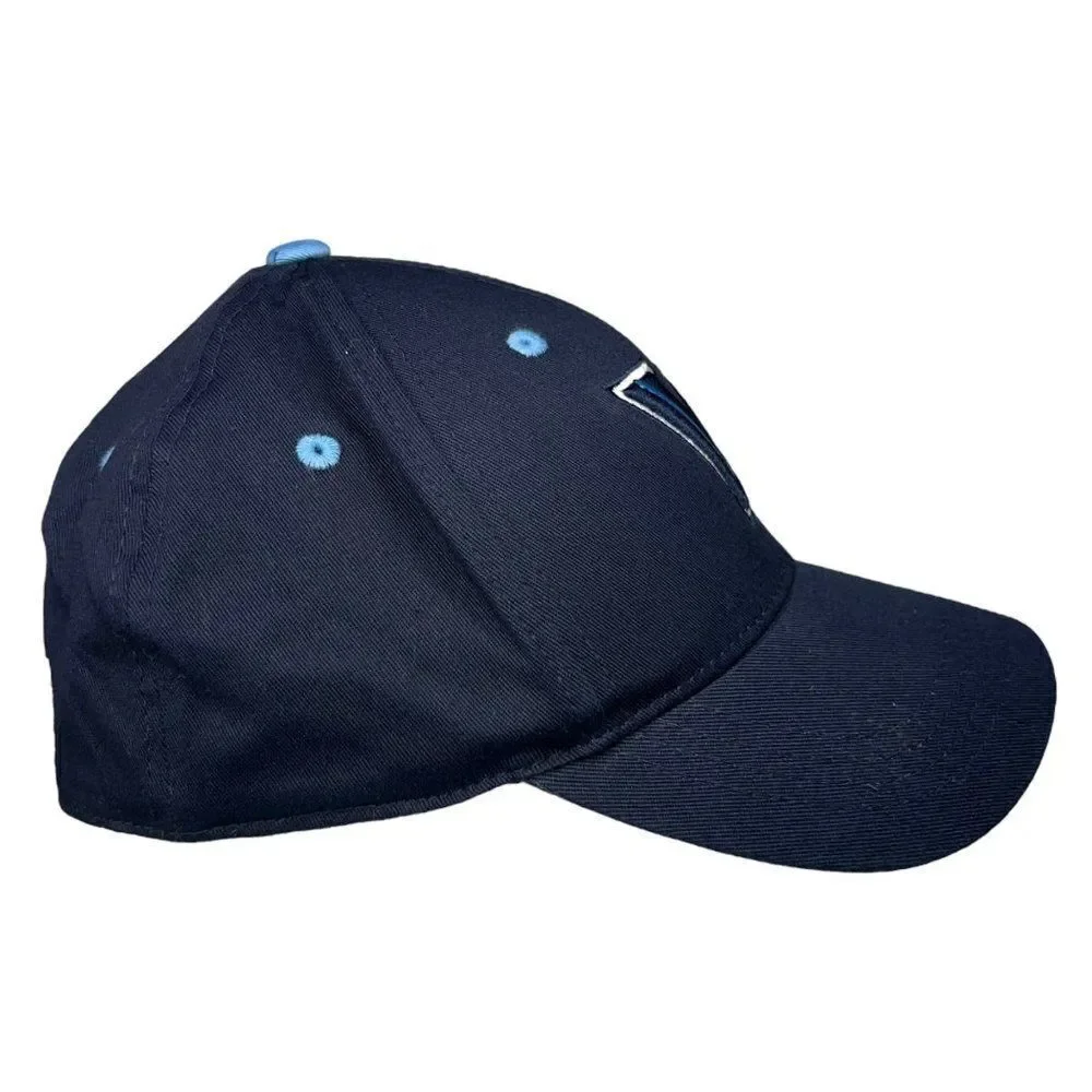 Top of the World Villanova Fitted Hat Navy / Blue / White‎ Youth (6 1/2 - 6 7/8)